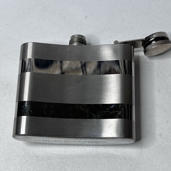 Things Remembered Stainless Steel 5 Oz Flask - Picture 5 of 9